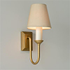 Rowsley Single Wall Light in Old Gold
