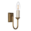 Rowsley Single Wall Light in Old Gold