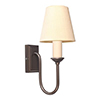 Rowsley Single Wall Light in Polished
