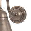 Boathouse Outdoor Wall Light in Antiqued Brass