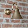 Boathouse Outdoor Wall Light in Antiqued Brass