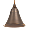 Boathouse Pendant Light in Antiqued Brass