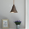 Boathouse Pendant Light in Antiqued Brass