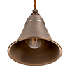 Boathouse Pendant Light in Antiqued Brass