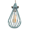 Cowley Pendant Light in Duck Egg Blue