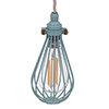 Cowley Pendant Light in Duck Egg Blue