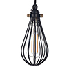 Cowley Pendant Light in Matt Black