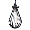 Cowley Pendant Light in Matt Black