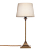 Mansfield Table Lamp in Antiqued Brass