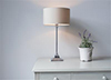 Mansfield Table Lamp in Nickel