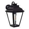 Hackney Outdoor Lantern (Wall Mounted) in Matt Black