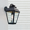 Hackney Outdoor Lantern (Wall Mounted) in Matt Black