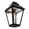 Hackney Outdoor Lantern (Wall Mounted) in Matt Black