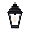 Hackney Outdoor Lantern (Wall Mounted) in Matt Black