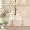 Dairy Light in Antiqued Brass