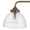 Hartley Triple Bathroom Wall Light in Antiqued