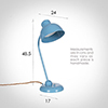 Newark Desk Lamp in Blue