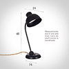 Newark Desk Lamp in Matt Black