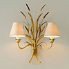 Sussex Wall Light in Old Gold
