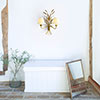 Sussex Wall Light in Old Gold