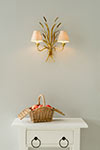 Sussex Wall Light in Old Gold