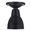 Edgeware Flush Mount Ceiling Light in Matt Black