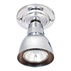 Edgeware Flush Mount Ceiling Light in Nickel