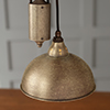 Butler Rise and Fall Pendant in Antiqued Brass