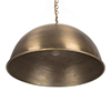 Leiston Pendant in Antiqued Brass (AB interior)