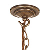 Leiston Pendant in Antiqued Brass (AB interior)