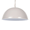 Leiston Pendant Light in Clay (inside white)