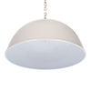 Leiston Pendant Light in Clay (inside white)