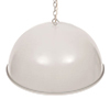 Leiston Pendant Light in Clay (inside white)