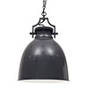 Lexington Pendant Light in Slate Grey (inside white)