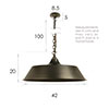 Large Balmoral Pendant In Bronze Metallic