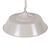 Large Balmoral Pendant Light in Clay (inside white)