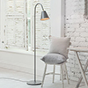 Ashwell Floor Lamp in Polished