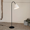 Camberwell Standard Lamp in Matt Black