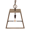 Stanton Pendant Light in Antiqued Brass