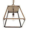 Stanton Pendant Light in Antiqued Brass