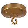 York Heavyweight Ceiling Rose in Old Gold