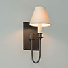 Single Station Wall Light in Beeswax