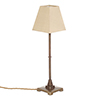 Layham Table Lamp in Antiqued Brass