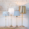 Layham Table Lamp in Antiqued Brass