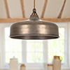 Exeter Pendant Light in Antiqued Brass