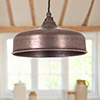 Exeter Pendant Light in Heritage Copper