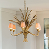 Sussex Pendant Light in Old Gold