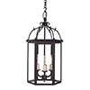 Charlecote Lantern in Matt Black