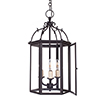 Charlecote Lantern in Matt Black