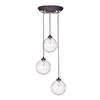 Fulbourn Triple Pendant Rose in Polished